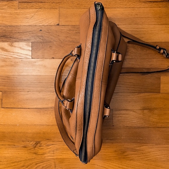 Madewell English Saddle Oversized Crossbody Berliner Satchel Bag - Picture 9 of 16